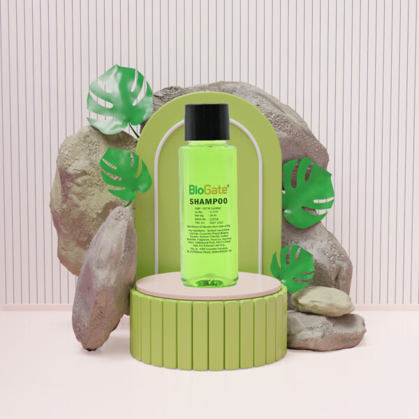 Green apple shampoo